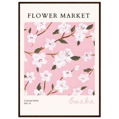 Sakura Pink Bloom Framed Poster – Delicate Floral Art Print | Ready-to-Hang in Your Choice of Frame - Vibrantwalls