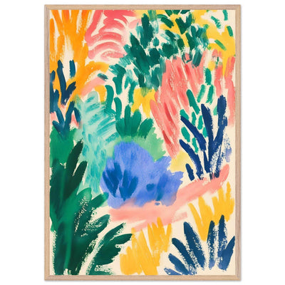 Abstract Floral Delight - Vibrantwalls