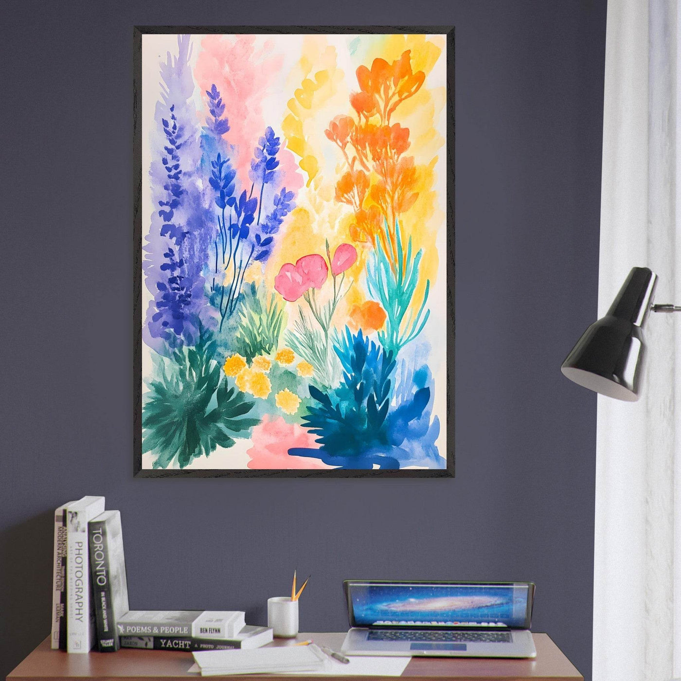 Abstract Floral Garden Matisse - Vibrantwalls