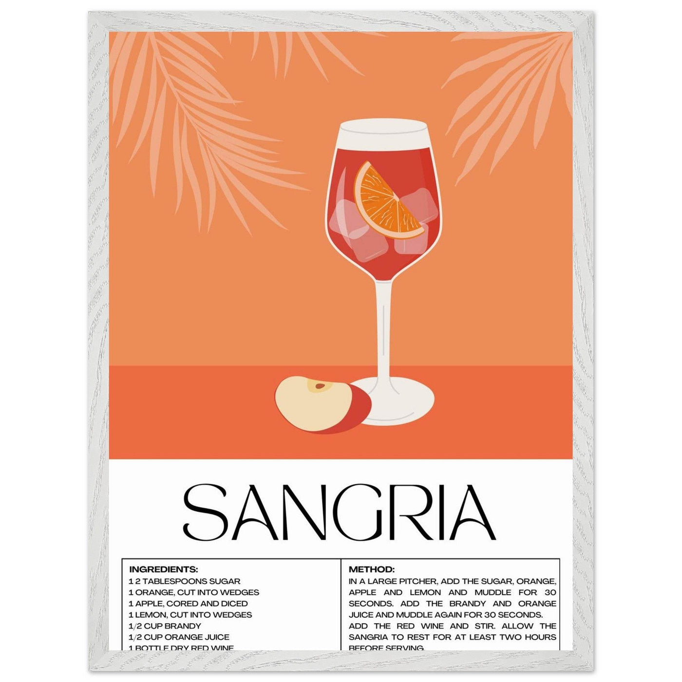 Sangria Cocktail Recipe - Vibrantwalls