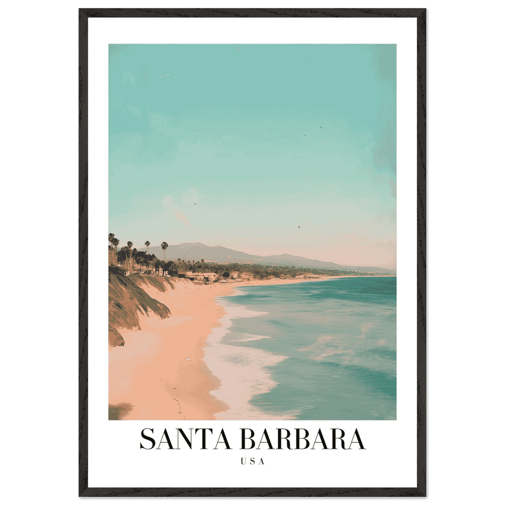 Santa Barbara USA Wall Art - Vibrantwalls