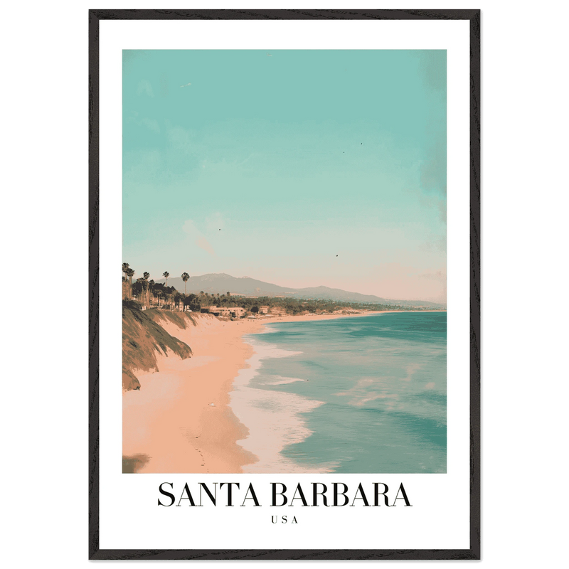 Santa Barbara USA Wall Art - Vibrantwalls
