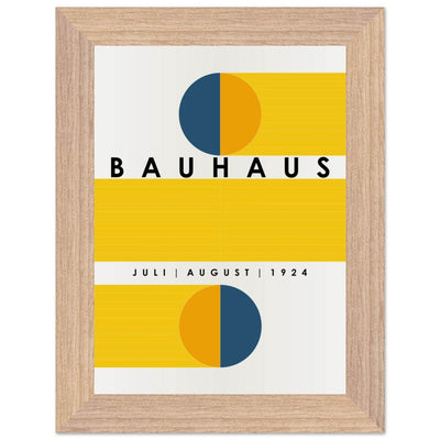 Bauhaus Blue Tunnel Geometric - Vibrantwalls