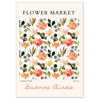 Buenos Aires Flower Wall Art - Vibrantwalls