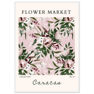 Blush Floral Dream Framed Poster – Elegant Botanical Art Print | Ready-to-Hang in Multiple Sizes & Frame Styles - Vibrantwalls
