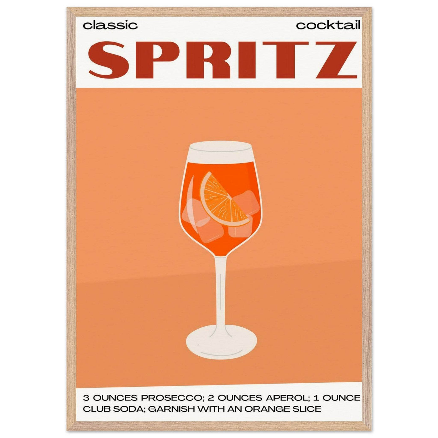 Classic Spritz Cocktail - Vibrantwalls