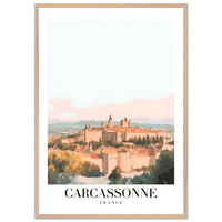 Carcassonne France Wall Art - Vibrantwalls