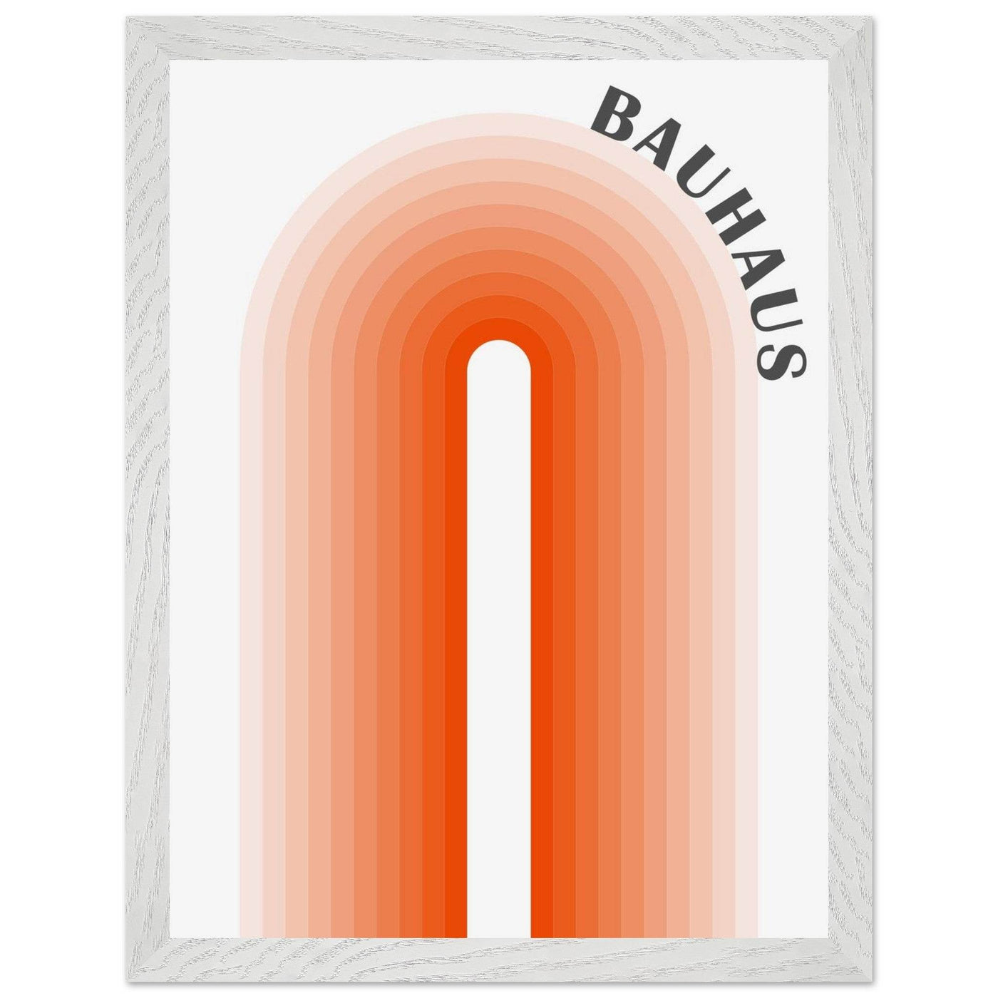 Bauhaus-Style Gradient Arch - Vibrantwalls