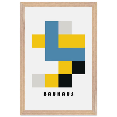 Bauhaus Geometric Abstract - Vibrantwalls