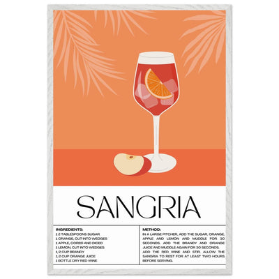 Sangria Cocktail Recipe - Vibrantwalls