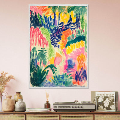 Vibrant Abstract Henri Matisse - Vibrantwalls
