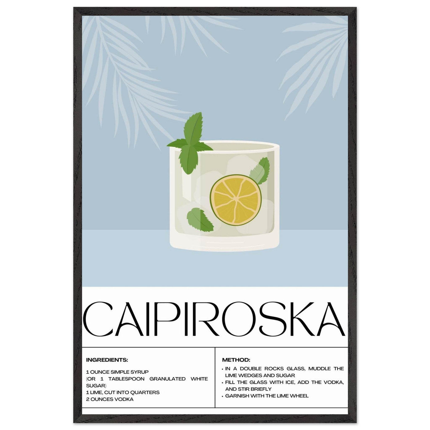 Caipiroska Cocktail Recipe - Vibrantwalls