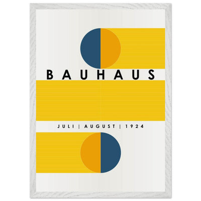 Bauhaus Blue Tunnel Geometric - Vibrantwalls
