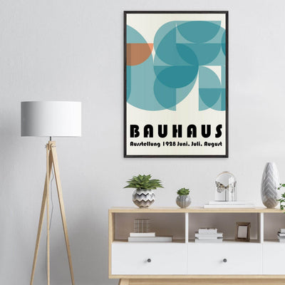 Bauhaus-Style The Blue Tunnel - Vibrantwalls