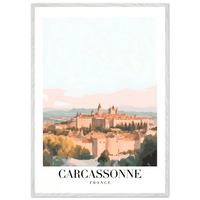 Carcassonne France Wall Art - Vibrantwalls