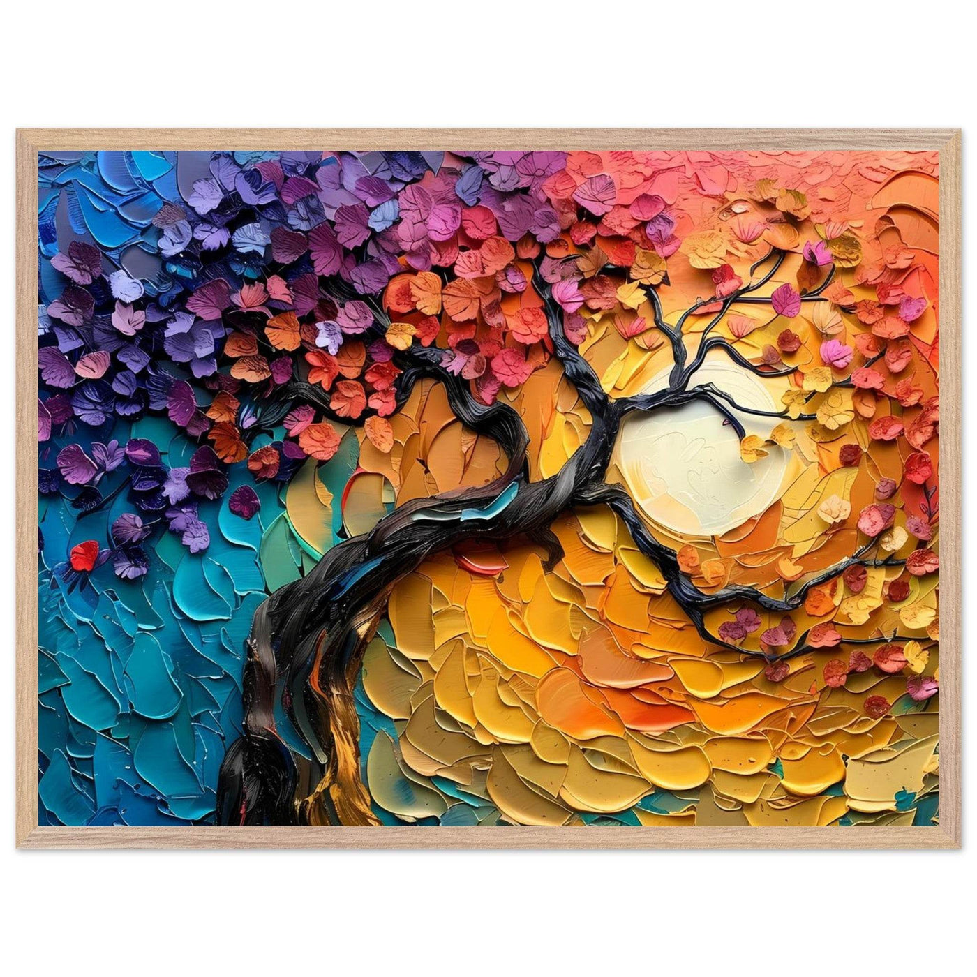 Tree of Life Abstract - Vibrantwalls