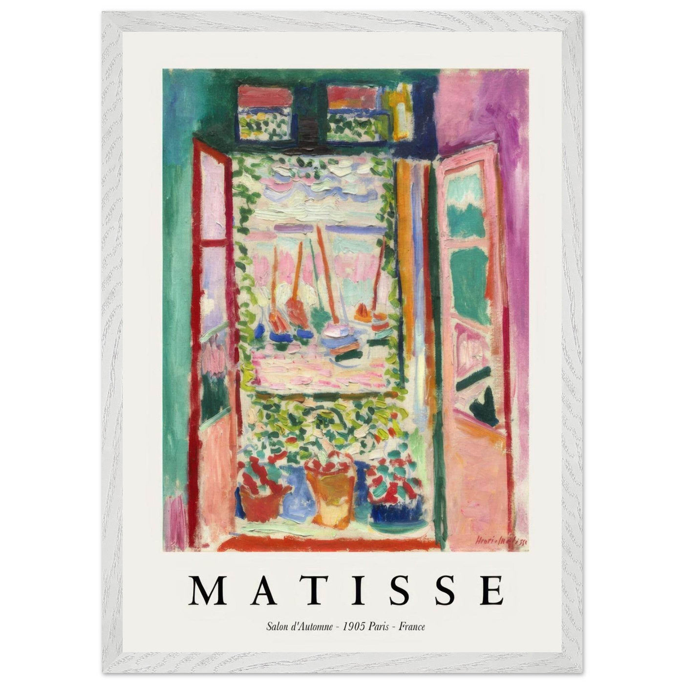Matisse Open Window Art - Captivating Piece for Modern Decor - Vibrantwalls