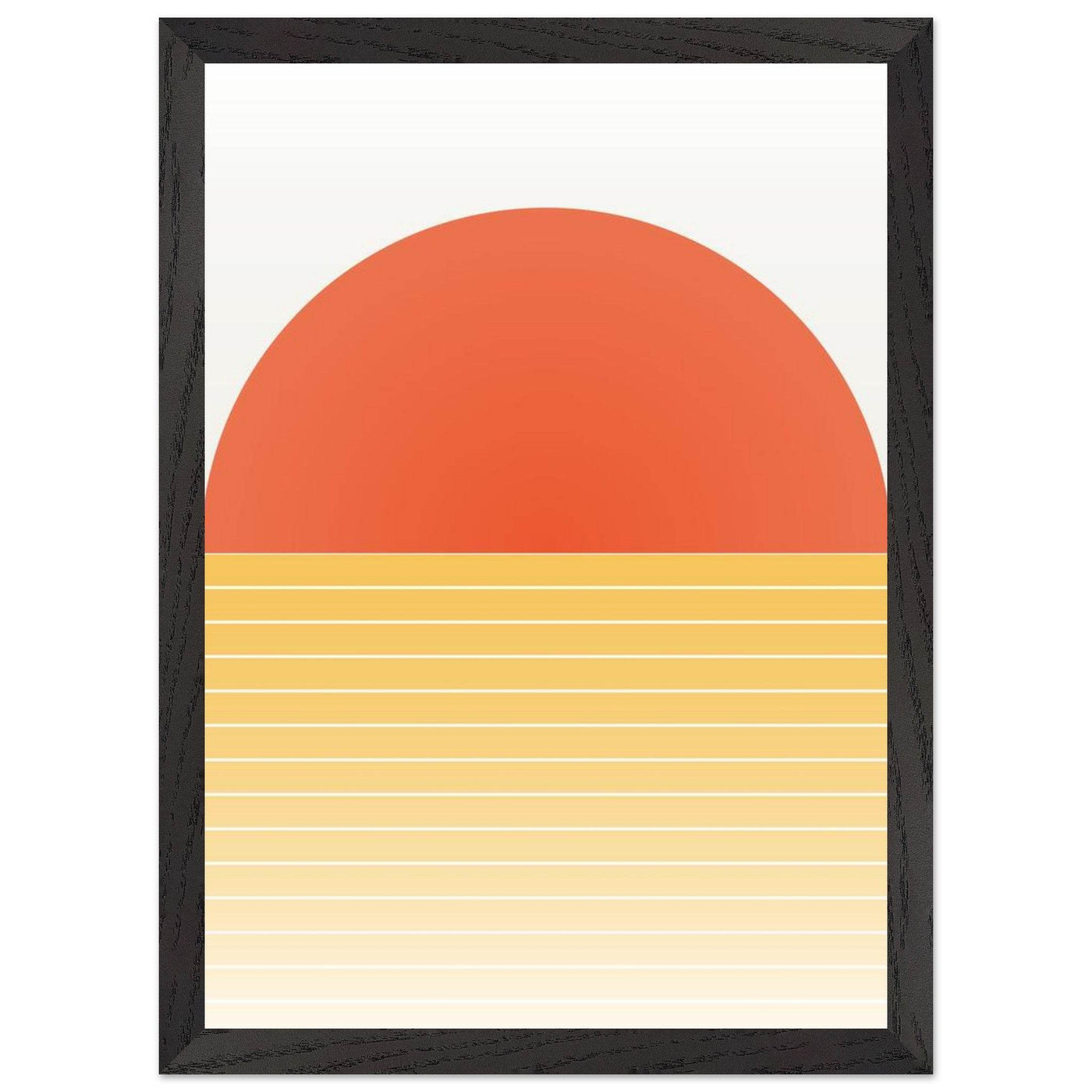 Bauhaus Sunset 1923 - Vibrantwalls