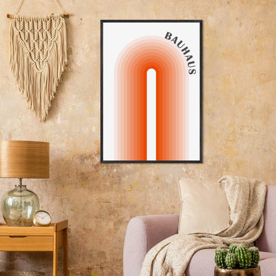 Bauhaus-Style Gradient Arch - Vibrantwalls