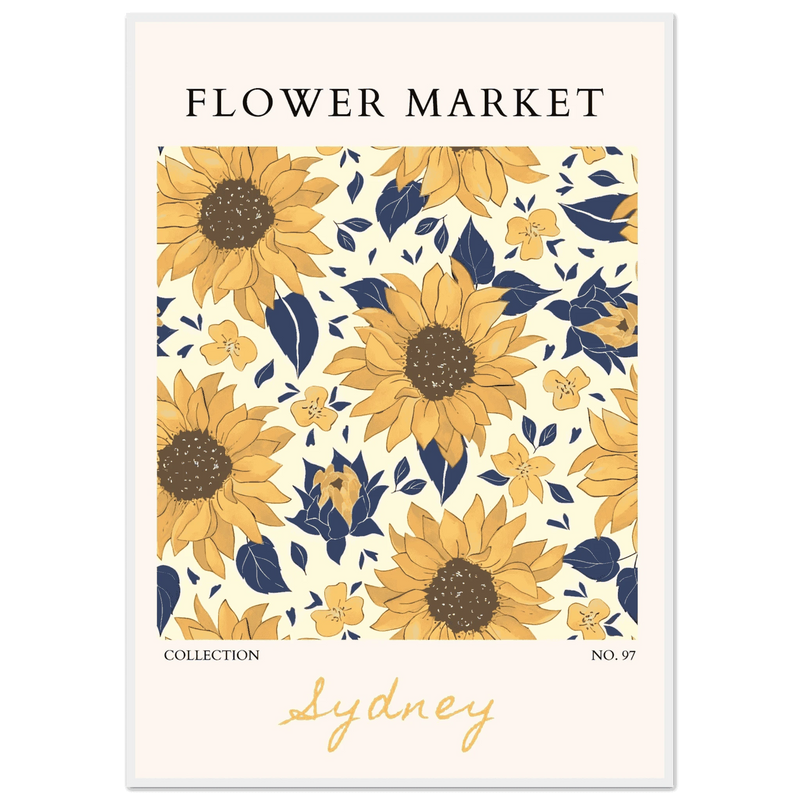 Vibrant Sunflower Wall Art - Vibrantwalls