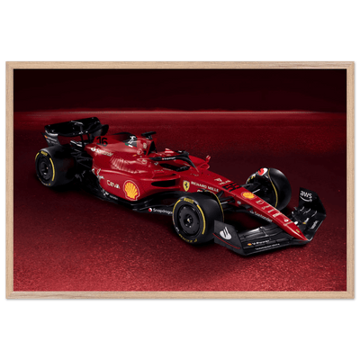 Ferrari Formula 1 Poster – High-Quality Mounted Framed Print - Vibrantwalls