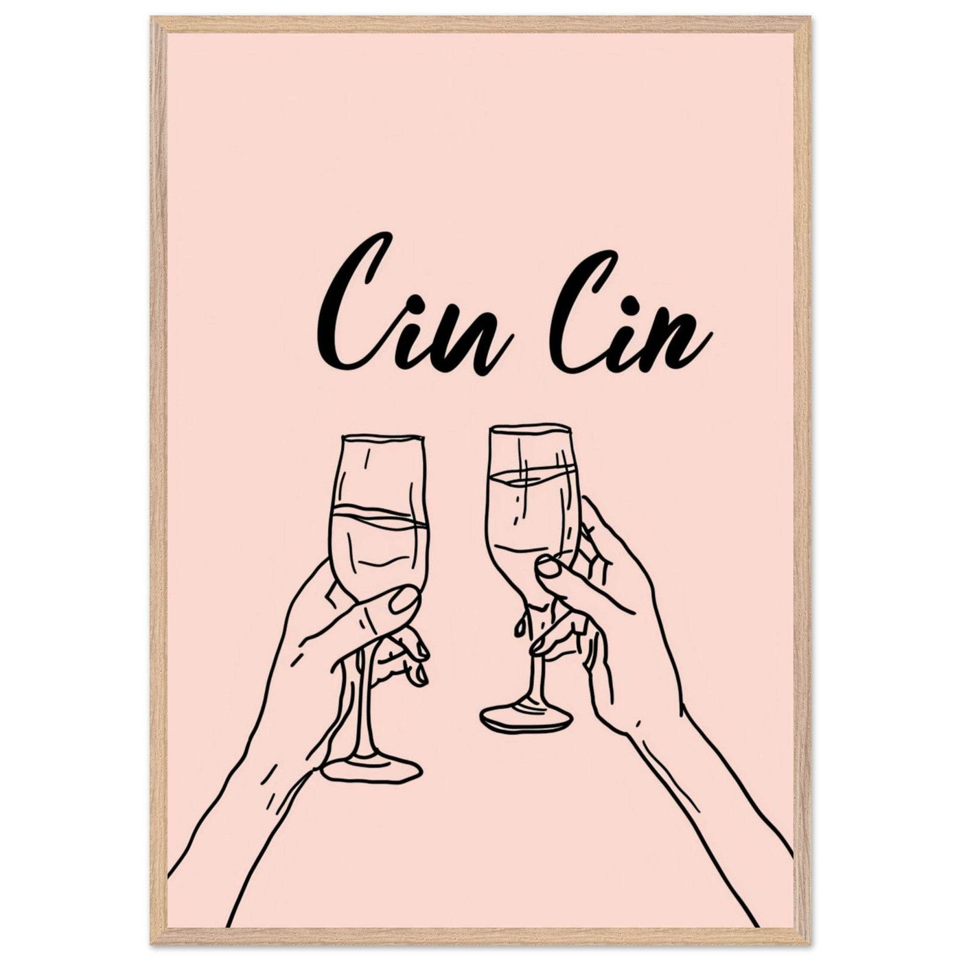 Cin Cin Toast Art Print - Vibrantwalls