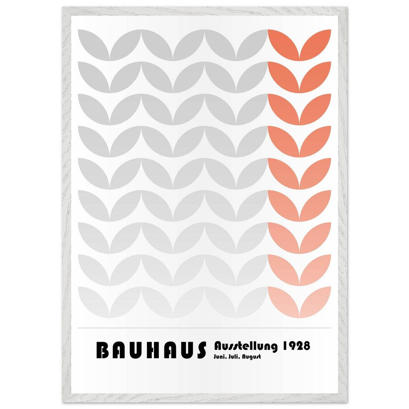 Bauhaus-Style Organic Leaves - Vibrantwalls