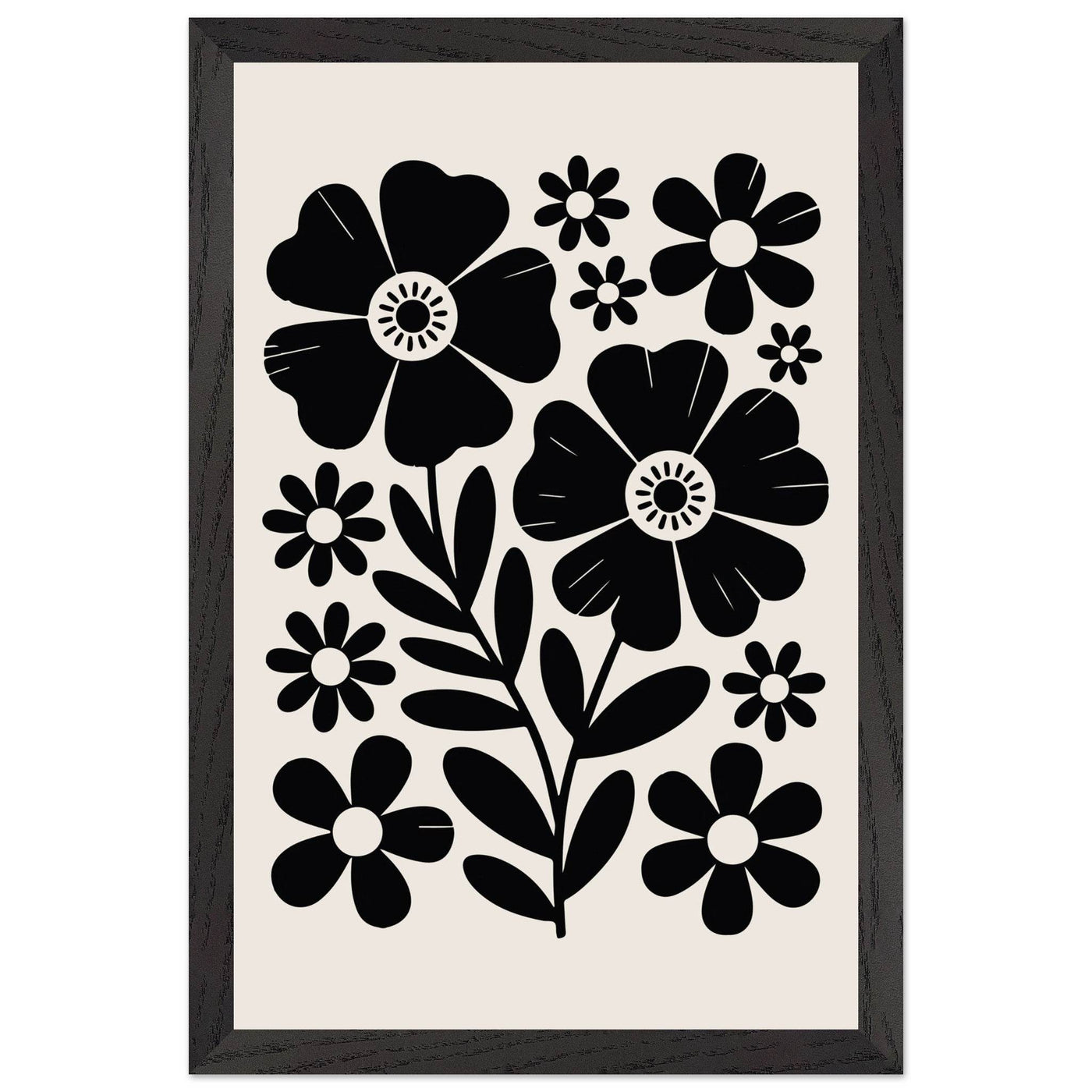 Minimalist Floral Meadow - Vibrantwalls