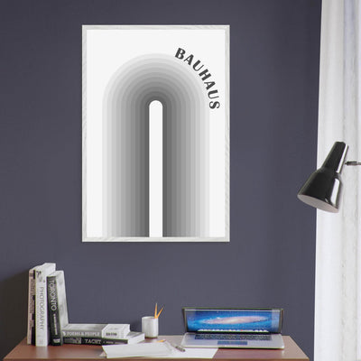 Bauhaus-Style Gradient Arch - Vibrantwalls
