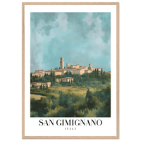 San Gimignano Italy Wall Art - Vibrantwalls