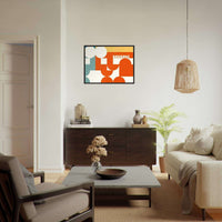 Bauhaus Style Abstract Geometric Movement Design Wall Art - Vibrantwalls
