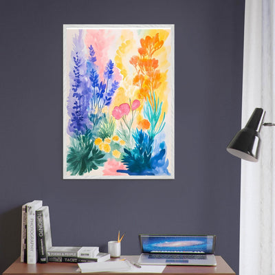 Abstract Floral Garden Matisse - Vibrantwalls