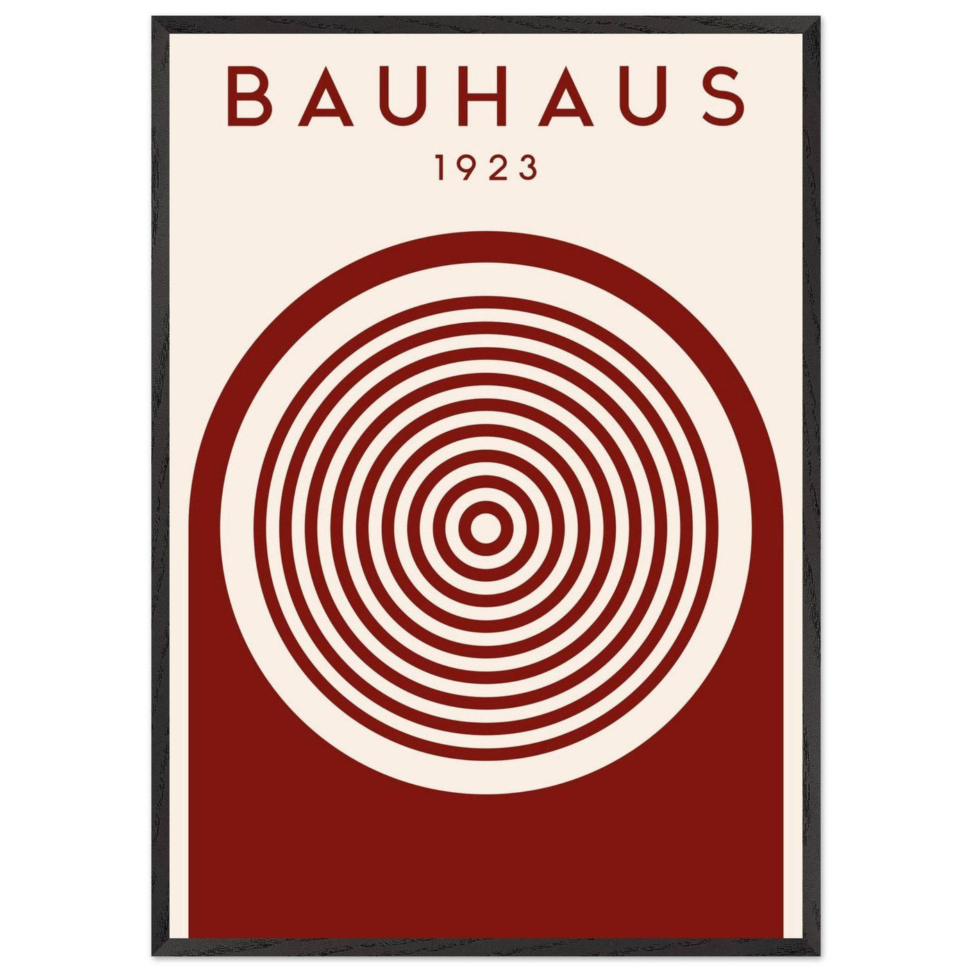 Bauhaus Ausstellung 1923 Concentric Circle - Vibrantwalls