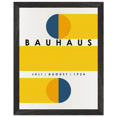 Bauhaus Blue Tunnel Geometric - Vibrantwalls