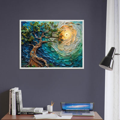 Textured Tree of Life - Vibrantwalls