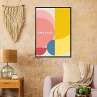 Bauhaus Geometric Art Harmony Wall Art - Vibrantwalls