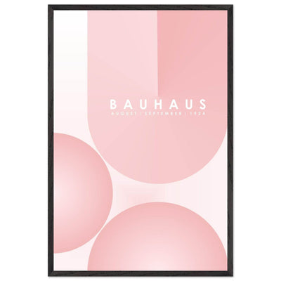 Bauhaus Soft Pink Geometric Design for Contemporary Spaces - Vibrantwalls
