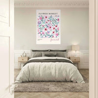 Zurich Watercolor Flowers Wall Art - Vibrantwalls