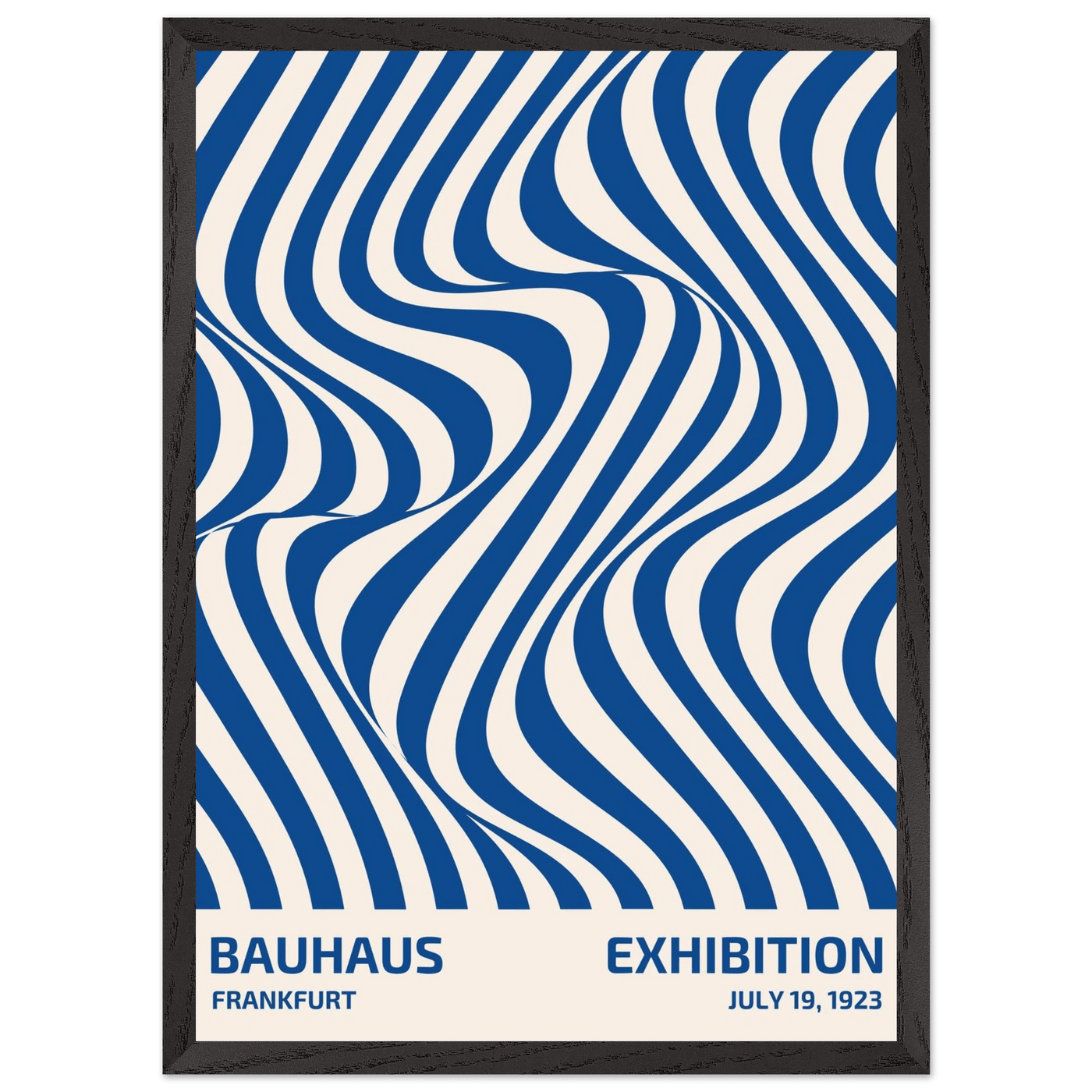 Bauhaus Ausstellung 1923 Op Art Wavy - Vibrantwalls