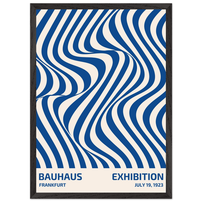 Bauhaus Ausstellung 1923 Op Art Wavy - Vibrantwalls