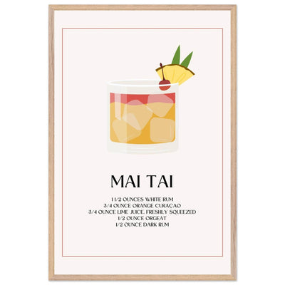 Mai Tai Cocktail Recipe - Vibrantwalls