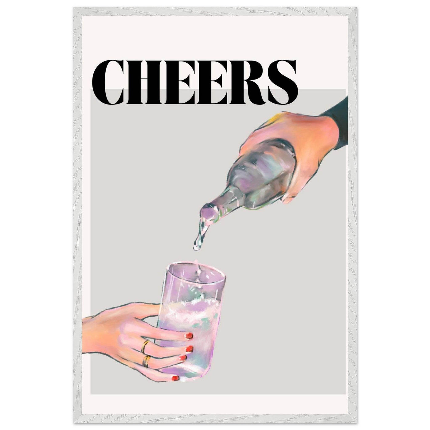 Cheers Cocktail - Vibrantwalls