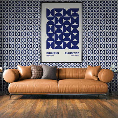 Bauhaus Geometric Abstract Modern Movement Style Design Wall Art - Vibrantwalls