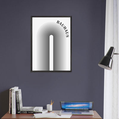 Bauhaus-Style Gradient Arch - Vibrantwalls
