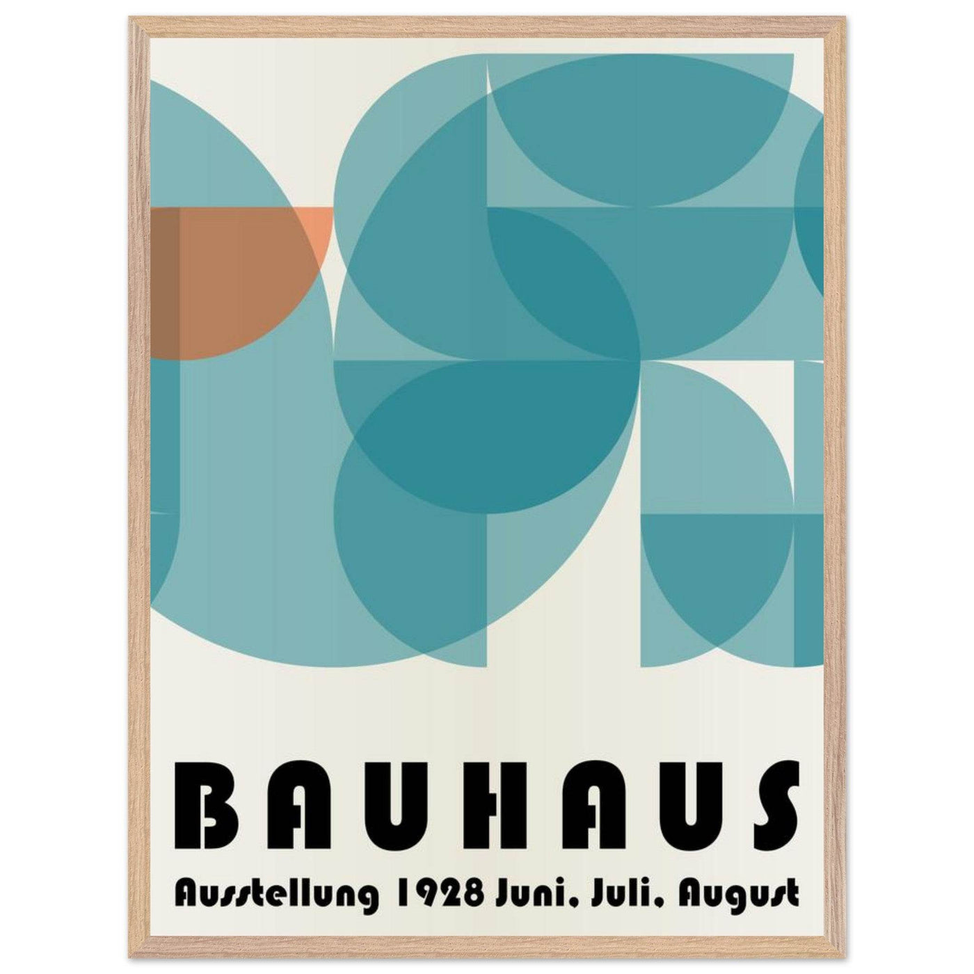 Bauhaus-Style The Blue Tunnel - Vibrantwalls