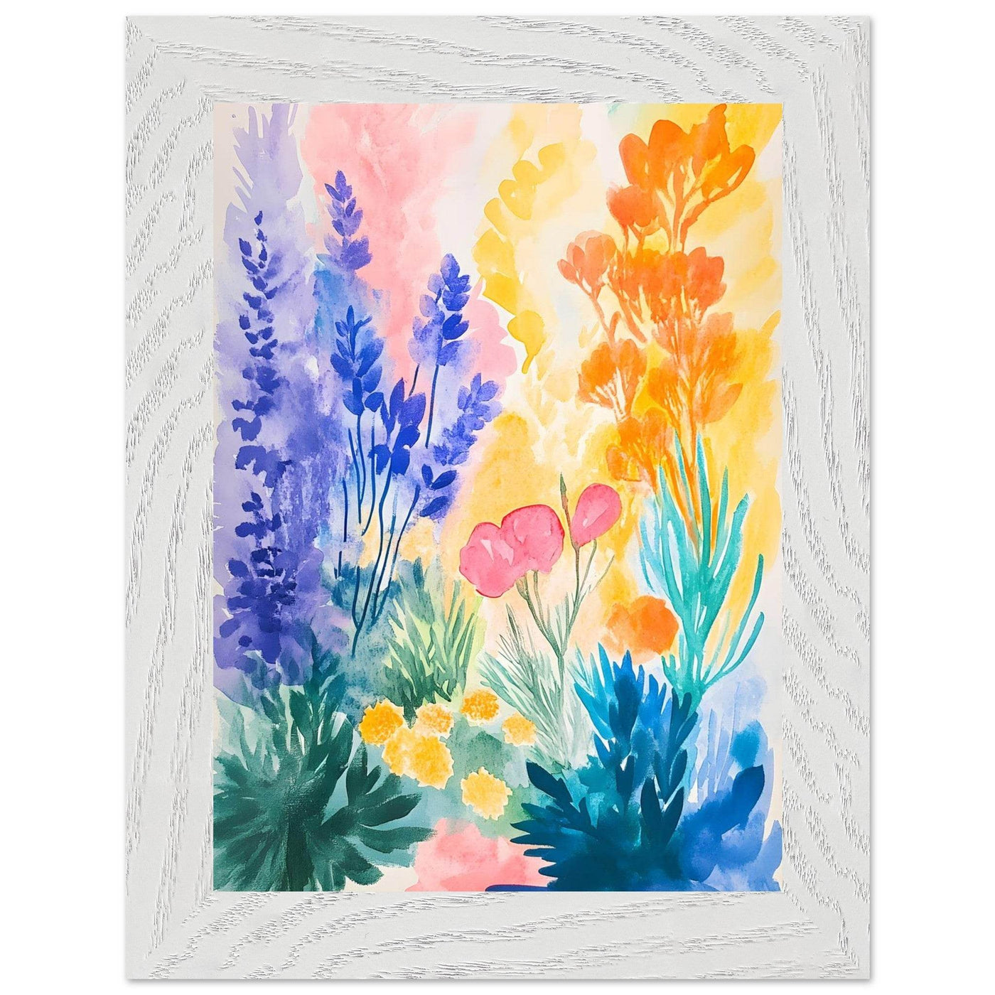 Abstract Floral Garden Matisse - Vibrantwalls