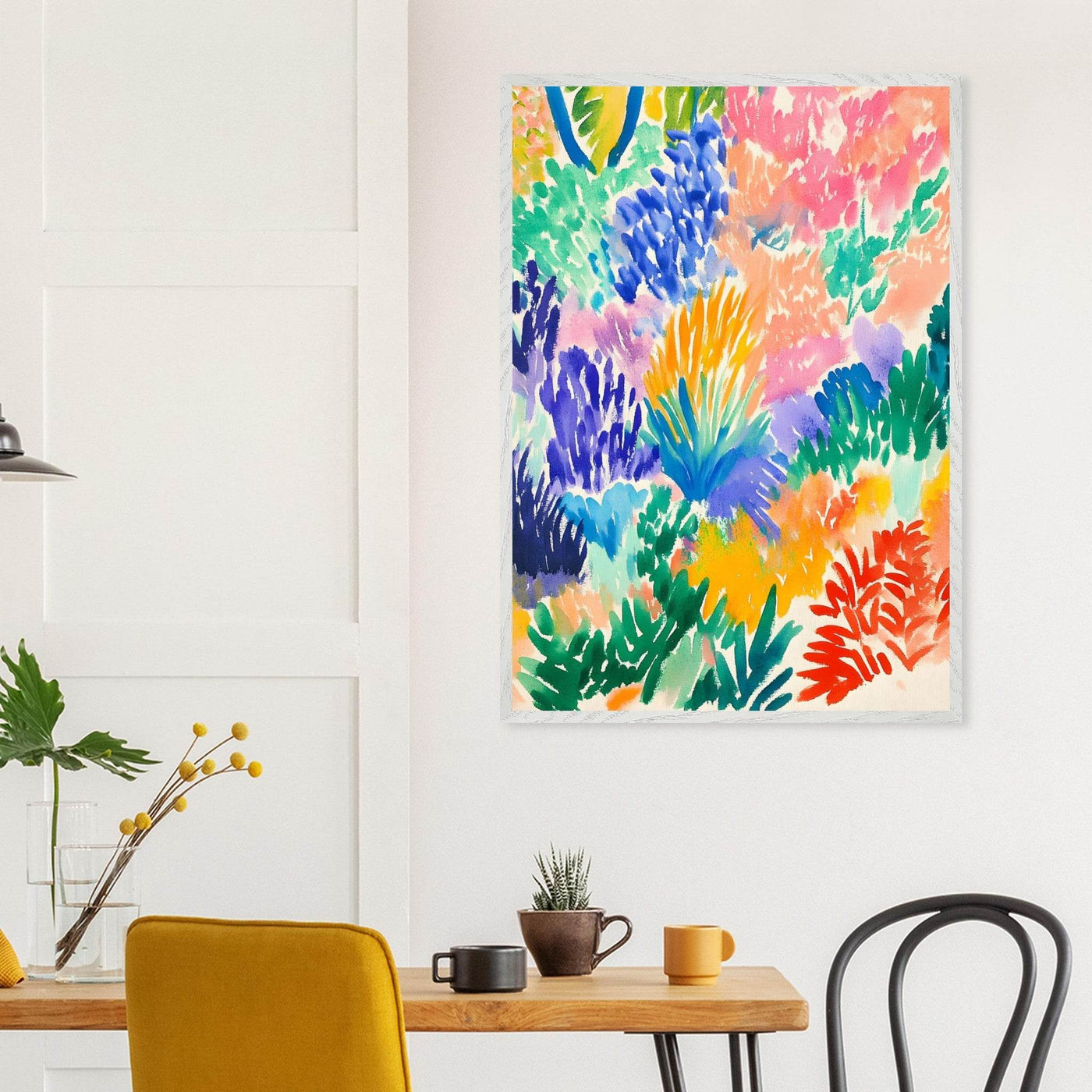 Matisse-Abstract Floral - Vibrantwalls