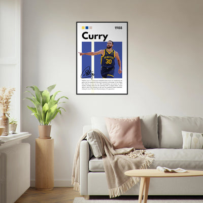 Stephen Curry Chef Curry Warriors Framed Poster Vibrantwalls