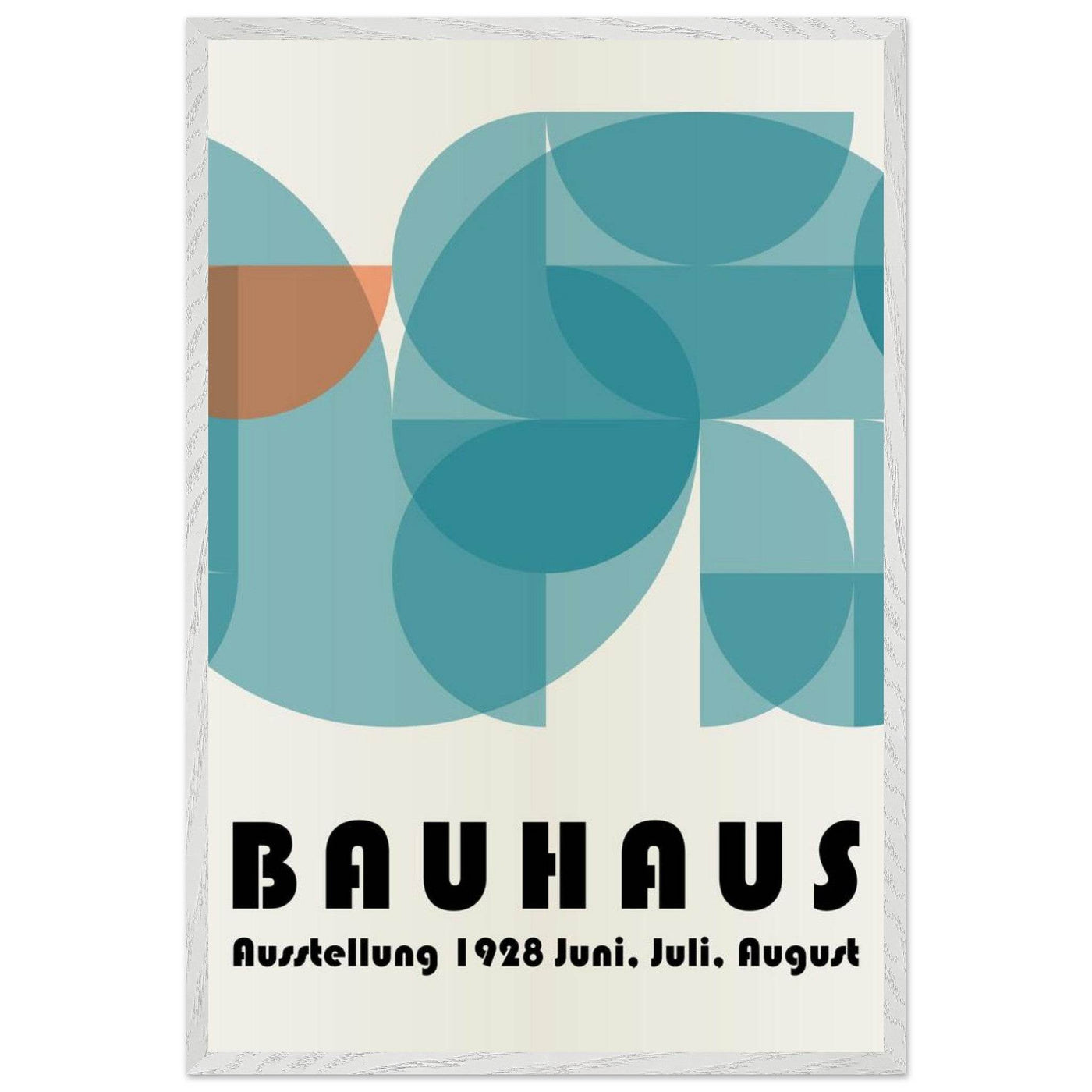 Bauhaus-Style The Blue Tunnel - Vibrantwalls