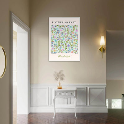 Flower Market Collection Framed Poster – Whimsical Floral & Berry Art Prints | Ready-to-Hang in Various Sizes - Vibrantwalls
